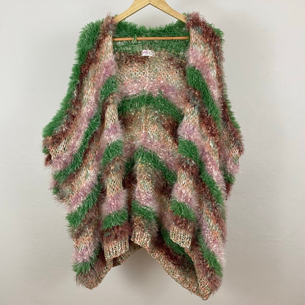 Free People Fairytale Knit Cocoon Robe - Sugar Plum / Mauve - One Size OS